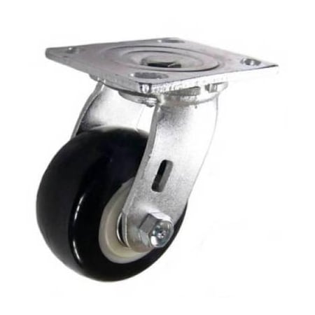 Mapp Caster 4"X2" Patriot Poly. on Polyolefin Core Wheel Swvl Caster, 600 Lbs Cap 146PRX420S